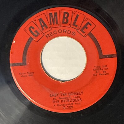 Northern Soul 45 The Intruders A Love That's Real Baby I'm Lonely Gamble Records