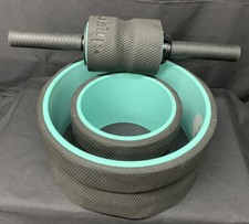 Chirp Exercise Wheels Set of 3 - 1", 7" and 4" plus handle Great yoga exercise