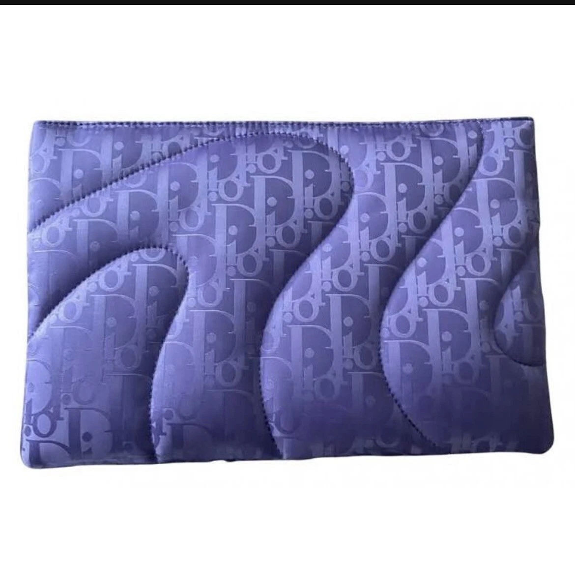 Pochette en soie oblique Dior X ERL 2022