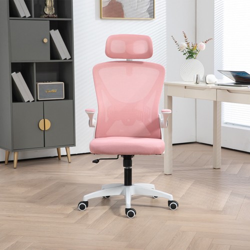 Mesh Back Home Office Chair with Armrest Swivel 5 Casters Computer Desk Chair - Picture 188 of 231