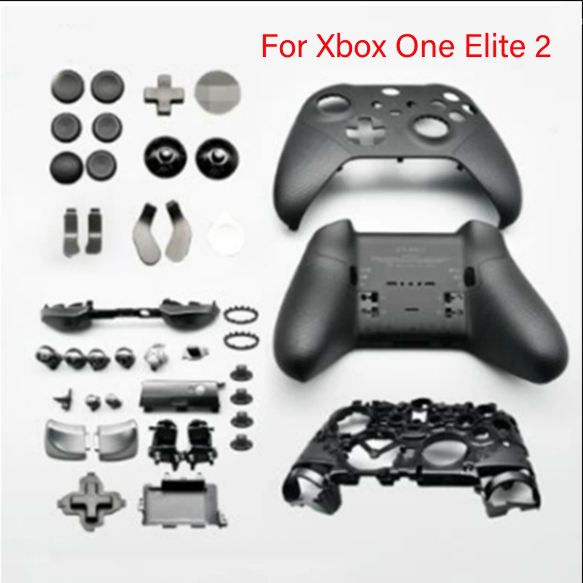 eXtremeRate K di sostuzione guscio alloggiamento anteriore con piastra frontale con motivo soft touch per controller Xbox One Ele Series 2 eXtremeRate K di sostuzione guscio alloggiamento anteriore con piastra frontale con motivo soft touch per controller Xbox One Ele Series 2
