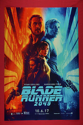 Blade Runner 2049 Movie 2017 Harrison Ford Ryan Gosling Art Silk Canvas Poster