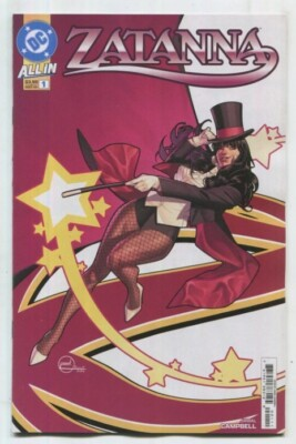 #ad ZATANNA #1 CVR A DC COMICS 2025 JAMAL CAMPBELL MAIN COVER NM $2.99