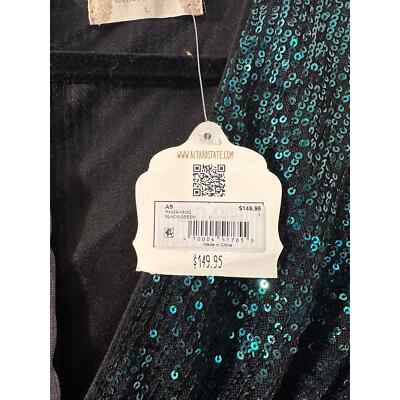 green emerald velvet dress Iridescent Sequin Sleeveless Mermaid Dress by Studio 17 12914 8 / Green Multi