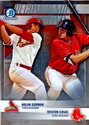 2018 Bowman Chrome Draft - RECOMMENDED VIEWING INSERTS #RV - You Pick From List!
