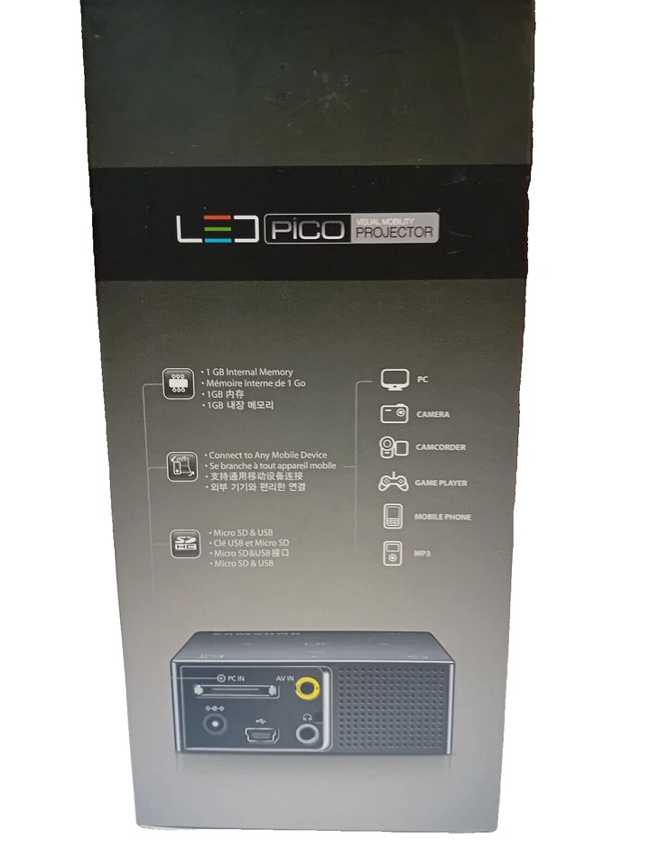 Samsung SP-H03 Pocket Pico LED Projektor Proiettore SP H03 - Bild 2 von 4