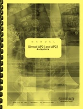 SIMRAD AP21 AP22 Autopilot Control Head Display OWNER OPERATOR'S MANUAL