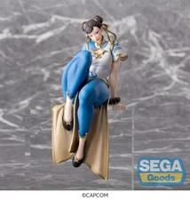 Sega Street Fighter 6 Perching Official Anime Game Figure Statue Chun-Li SG44444