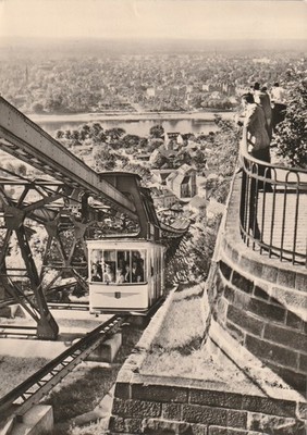 Dresden, view of Loschwitz, interesting old postcard
