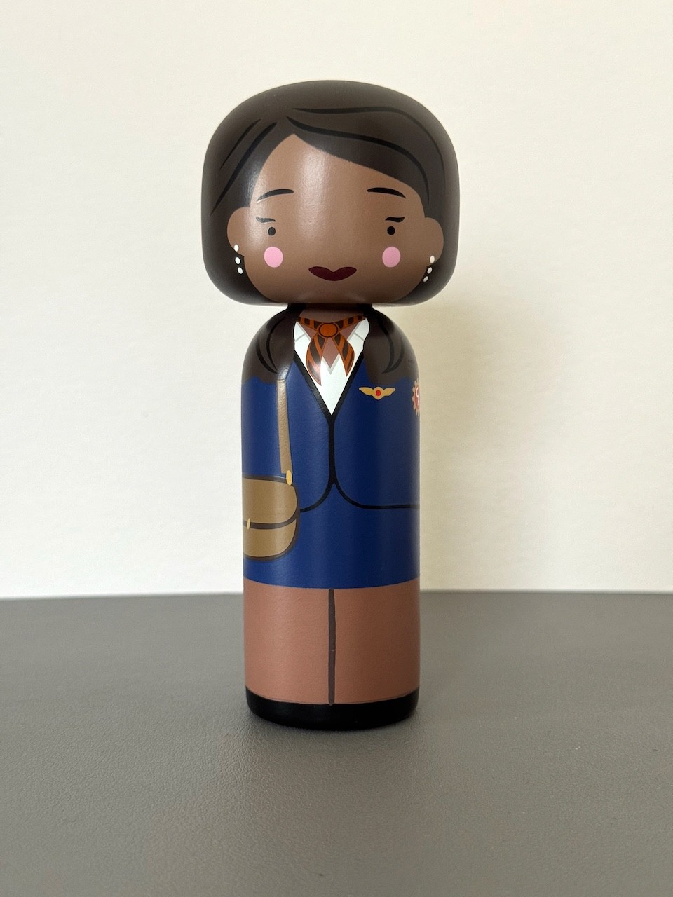 Lucie Kaas Sketch inc Kokeshi Jackie Brown neu Rarität