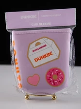 New 2025 Limited Edition Dunkin' Donuts Munchkins Cup Sleeve - Stoney Clover