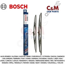 Bosch Superplus Spoiler Front Wiper Blade Set for Ford Granada - 1985-1994