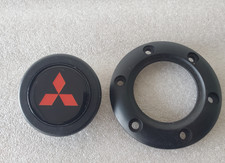 Mitsubishi Logo Jdm Horn Button For Sparco Momo Omp Nardi Steering Wheel Mitsubishi Logo Jdm Horn Button For Sparco Momo Omp Nardi Steering Wheel