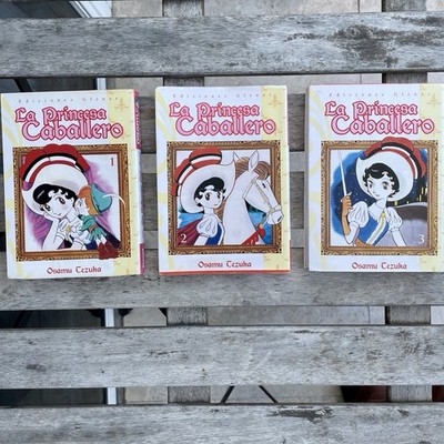 Osamu Tezuka: La Princesa Caballero (Ribon no Kishi) Spanish Ed. Part 1, 2 & 3