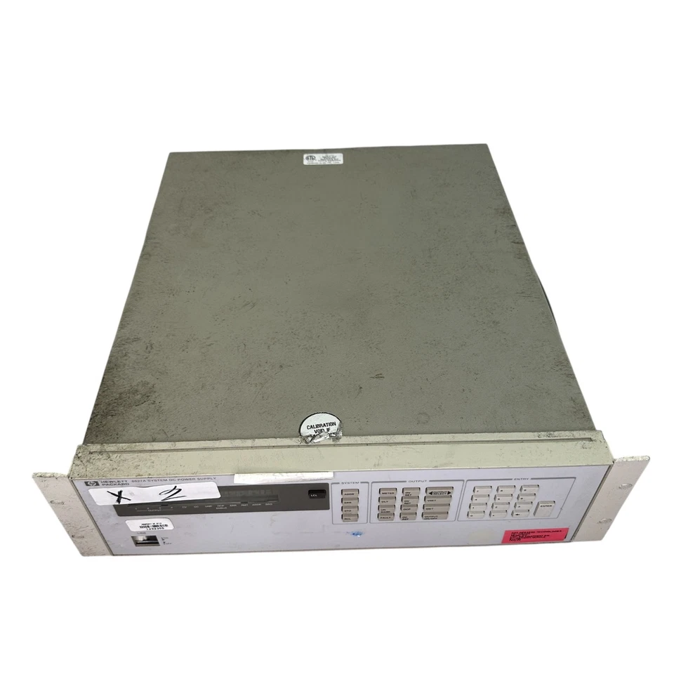 HP 6627A System DC Power Supply – Quad Output – Powers On – Rack Mount Lab Unit - Image 4 of 4