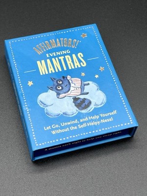 Affirmators Mantras Evening Night Affirmation Cards Deck Gift