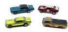 Bundle of 4 Hot Wheels Redline Vehicles with Paint Issues - See Pictures