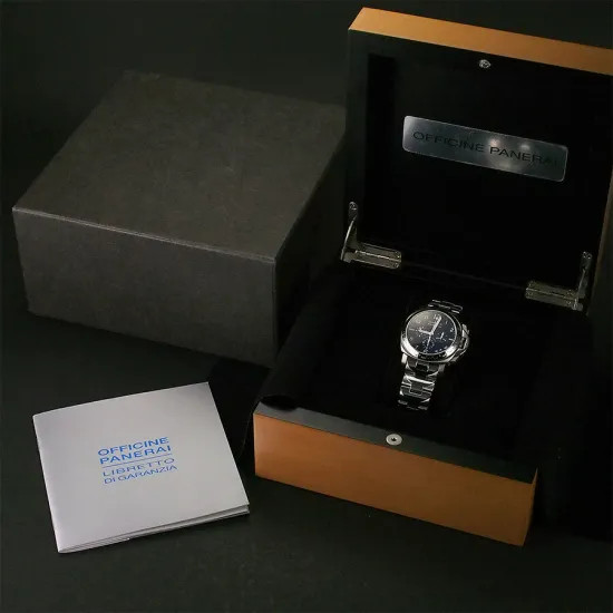 Panerai Luminor Chronograph PAM00074 Stainless Steel #SU069 image 6