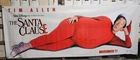 1994 The Santa Clause Vinyl Movie Theater Banner 120x48” Tim Allen Walt Disney
