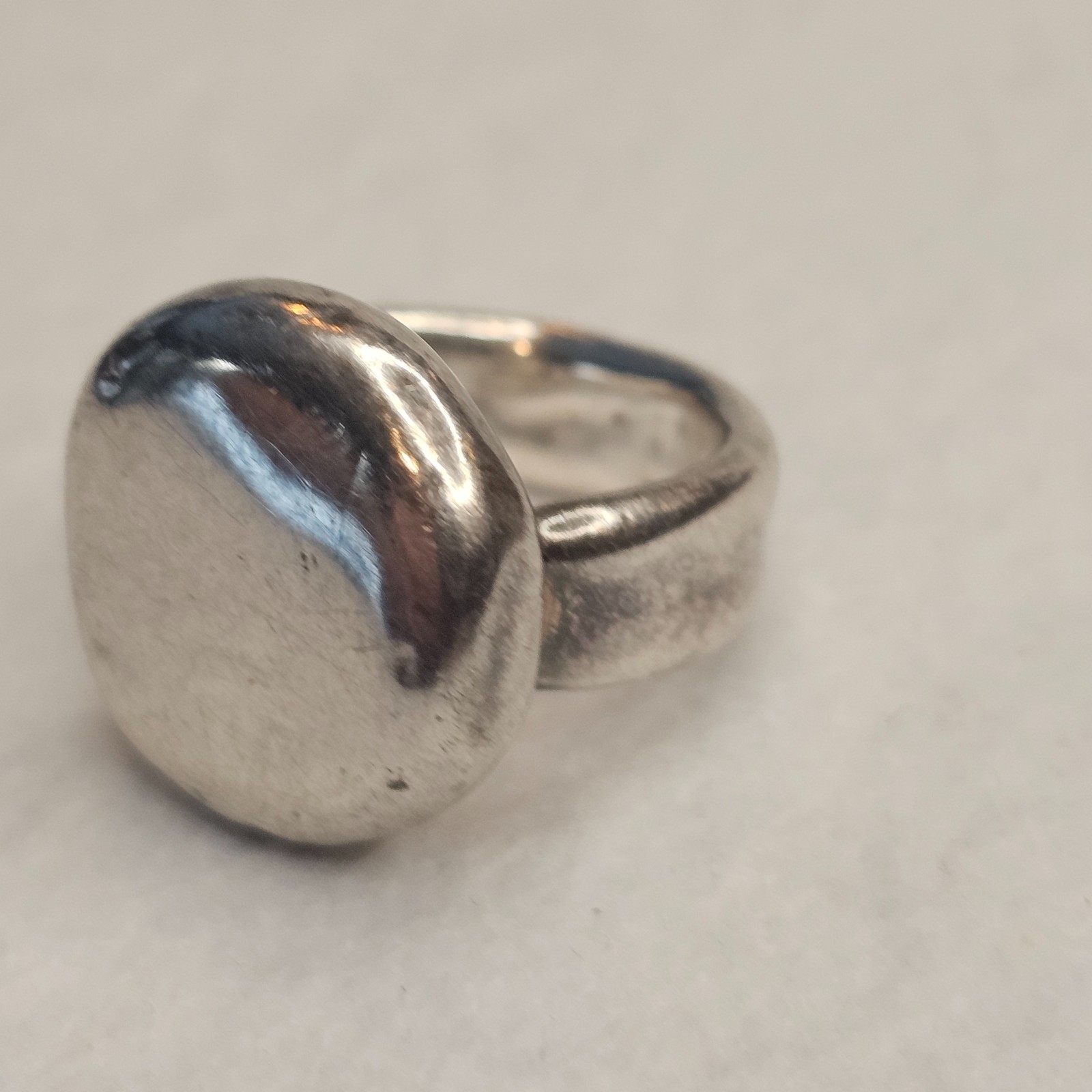 Sterling Silver Electroform Statement Ring 925 Mo… - image 2