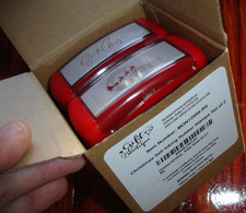 CHRISTMAS Self-inking RUBBER STAMP SET built-in INK PAD Santa  North Pole MAIL