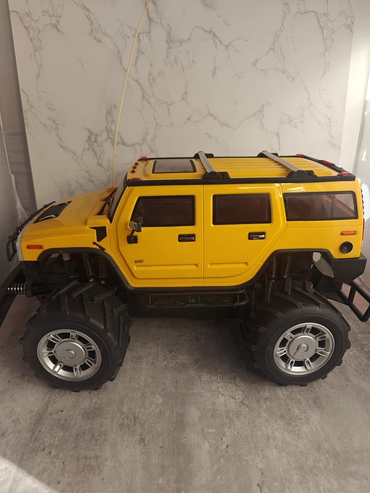 Vintage Radio Shack Hummer H2 RC 2004 getestet ohne Fernbedienung Beschreibung lesen - Bild 2 von 4