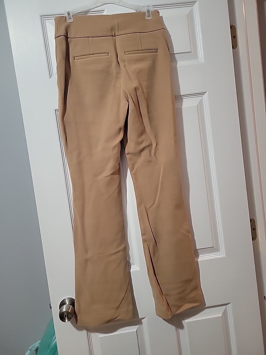 Express Stylish Tan Pants View 2