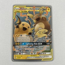 Raichu & Alolan Raichu GX 54/236 Sm-Unified Minds Holo - FREE Shipping on eBay