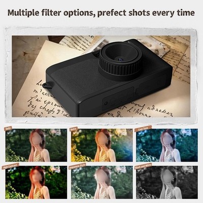Lightweight Retro 13MP Camera 2 Hour Battery Life DC5V 1A Charging for Travel