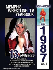 1987 Memphis Wrestling TV Yearbook Vol 2 (DVD) Bill Dundee Jeff Jarrett