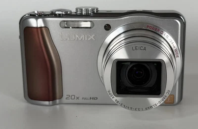 ⚠️ Panasonic Lumix DMC-TZ31 Kamera 20x Zoom GPS Silber defekt ⚡Blitzversand