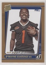 2021 Donruss Rated Rookie Portrait Studio Series /100 D'Wayne Eskridge #276 00ma