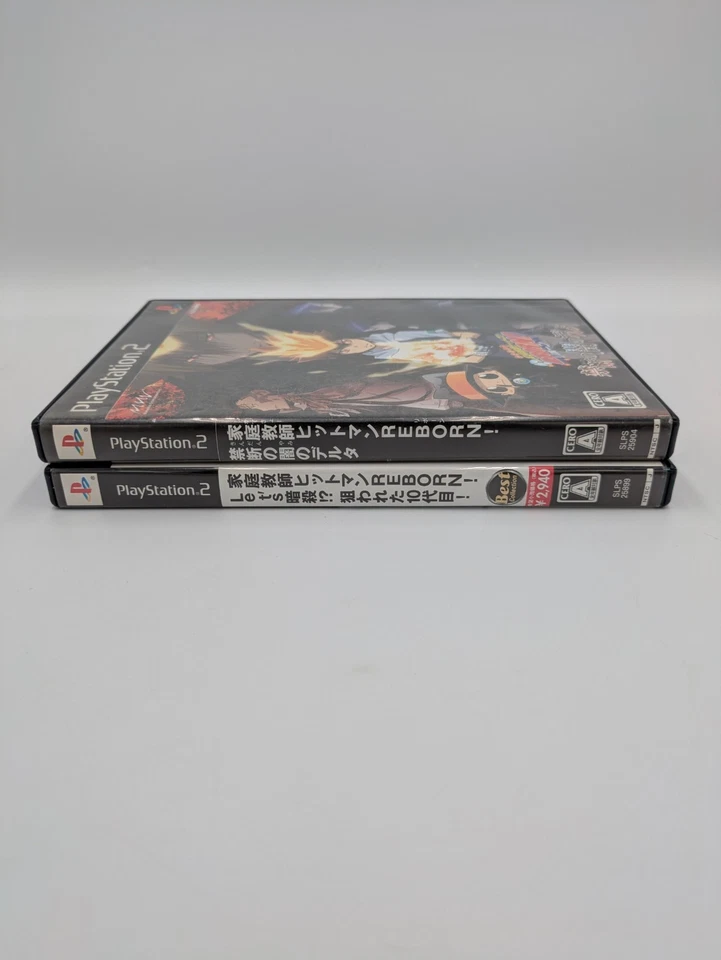 Katekyoo Hitman Reborn! Set of 2 PlayStation 2 PS2 Japanese CIB Complete - Image 3 of 4