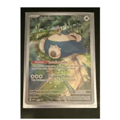 Snorlax 051 SV Promo Holo Basic 150 HP Thudding Press