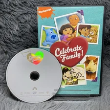 Nickelodeon: Celebrate Family! DVD 2009 Nick Jr Cartoon Collaboration Shows￼