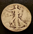 1938-D Tough Date Walking Liberty Half Dollar