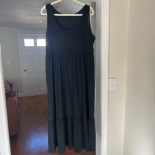 Maternity Plus Size Maxi Dress, XXL