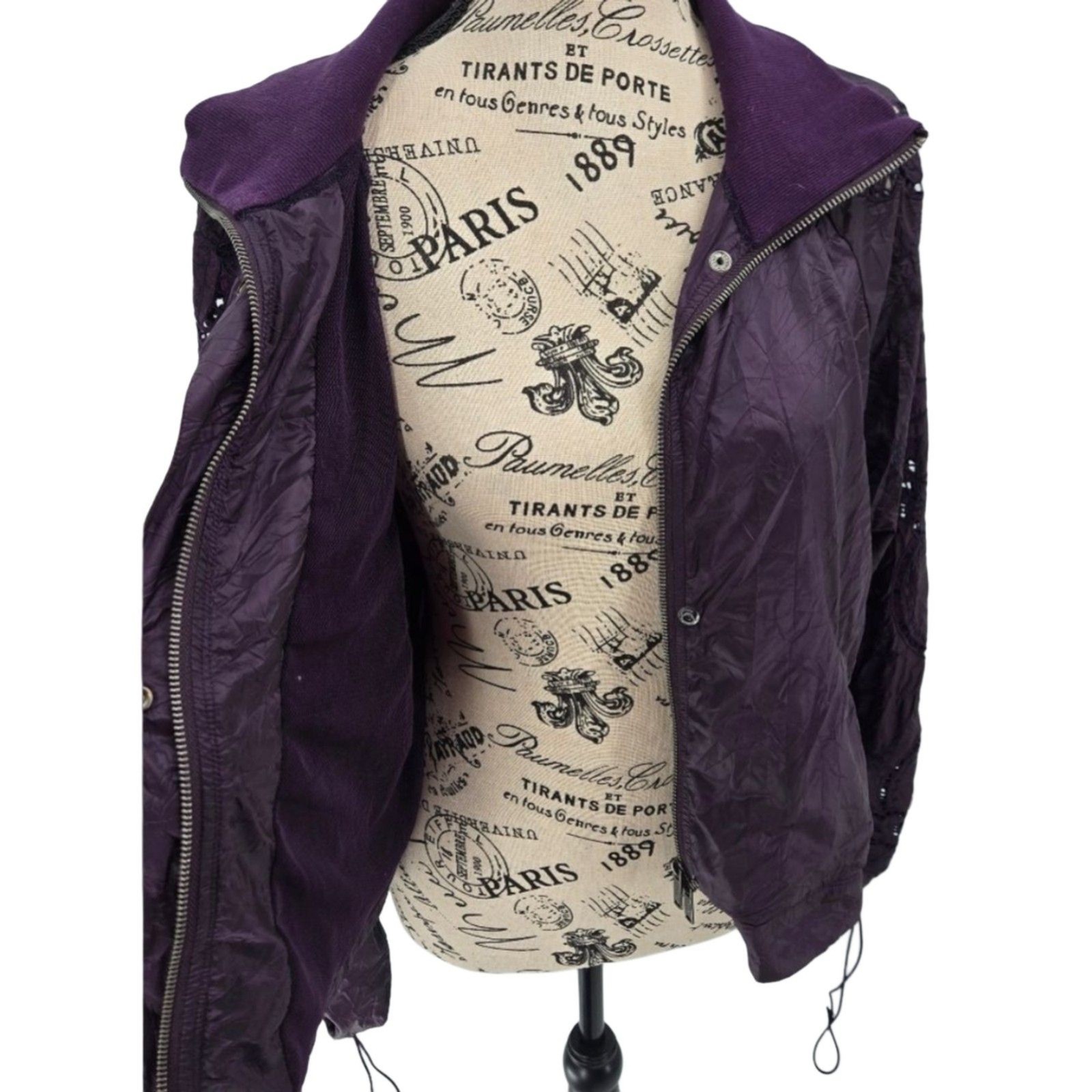 Free People Movement Elevation Jacket Purple Small - image 7