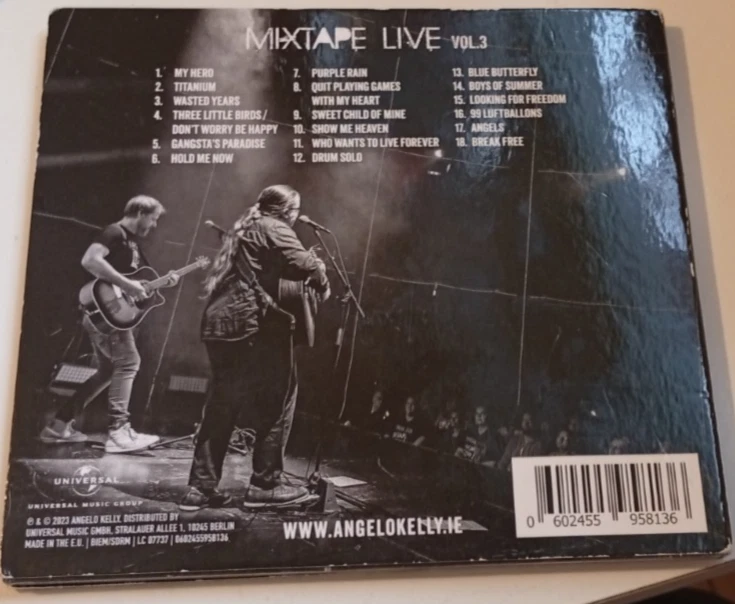 Angelo Kelly / MIXTAPE LIVE VOL.3 (CD) / Universal CD - Bild 2 von 2