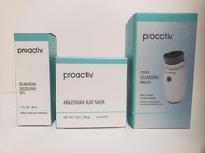 Proactiv Skin Care Combo Value Set - Pore Brush, Mask  Blackhead Dissolving Gel