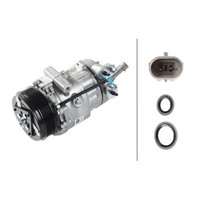 Klimakompressor 12 V Ø 110 Mm Hella Iam-Expertise Passend FüR U.A. Opel Combo
