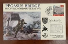 Signed Major John Howard WW2 6th Airborne Para Pegasus Bridge First Day Cover
