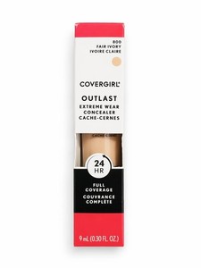 CoverGirl Outlast Concealer 800 Fair Ivory 24HR Full Coverage New