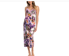 Linea Donatella Women's 2-Pc. Cropped Knit Pajamas Set Multicolor Size L 9935