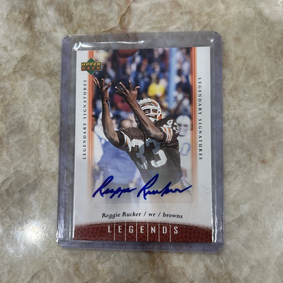 2006 Upper Deck Legends Legendary Signatures #43 Reggie Rucker Auto Browns - Image 2 of 4