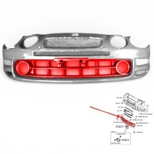 TOYOTA Celica ST205 griglia inferiore incl. inserti nebulizzatore 3 pezzi GTfour