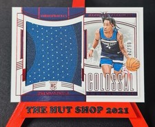 Rob Dillingham 2024 National Treasures Colossal Materials Rookie Red Prim /24 RC