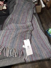 McNutt Irish Scarf with Tags Made In Ireland 100 Wool