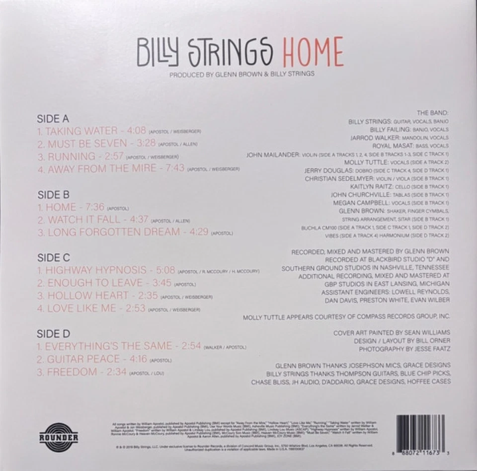 Billy Strings - Home - 2 LPs - Brand New/Sealed Vinyl - Image 2 of 3