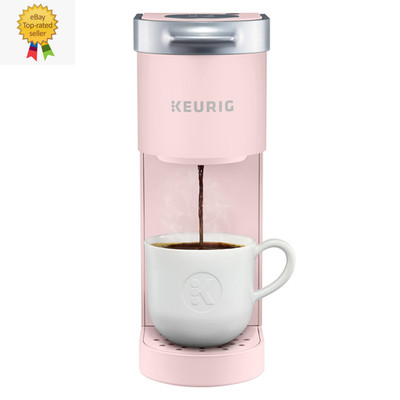 Keurig K-Mini Single Serve K-Cup Pod Coffee Maker 1500W Dusty Rose Pink-RARE